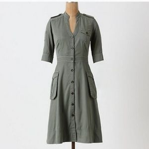 MAEVE Anthropologie Mary Shirt Dress